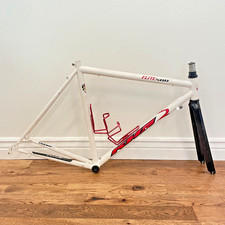 Usado, Conjunto de quadros KHS Flite 500 bicicleta de estrada Reynolds com garfo de fibra de carbono 54cm 700c comprar usado  Enviando para Brazil
