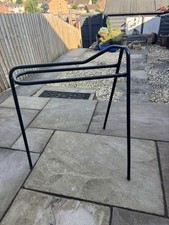Black equine saddle for sale  NEATH