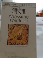 gibran massime spirituali usato  Vicenza