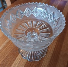 Antique frosted clear for sale  CAERPHILLY