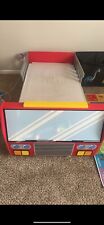Toddler firetruck bed for sale  San Angelo