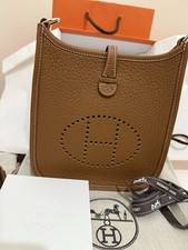 Hermes evelyne gold for sale  LONDON