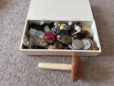 Wooden box vintage for sale  SHANKLIN