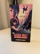 Canhão VHS American Ninja 3: Blood Hunt David Bradley Steve James 1989 comprar usado  Enviando para Brazil