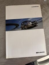 Brochure subaru impreza usato  Rimini