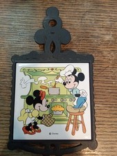 Usado, Utensílios domésticos Disney - Decoração vintage de rebite de ferro fundido Mickey & Minie - Feito no Japão comprar usado  Enviando para Brazil