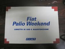 LIBRETTO USO E MANUTENZIONE FIAT PALIO WEEK END ANNO 1997 comprar usado  Enviando para Brazil