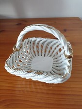Panier bonbonnière porcelaine d'occasion  L'Aigle