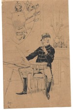 Militaria rare dessin d'occasion  Paris XX