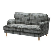 Zestaw pokrowców Ikea do sofy 2-osobowej Stocksund w kolorze Segersta wielokolorowym 404.154.89 na sprzedaż  Wysyłka do Poland