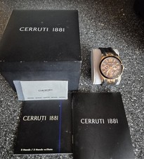 Cerruti 1881 herrenuhr gebraucht kaufen  Reifenberg