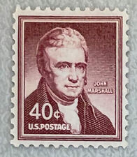 Selos dos EUA Scott # 1050 John Marshall 40 centavos, sem marca de charneira , usado comprar usado  Enviando para Brazil