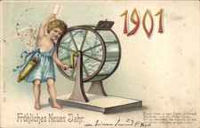Litho glückwunsch neujahr gebraucht kaufen  Berlin
