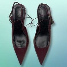 Primark burgundy pointed for sale  SOUTHAMPTON