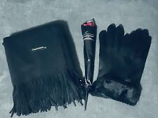 Black kashmir scarf for sale  LONDON