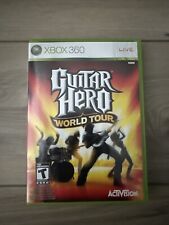 Guitar Hero World Tour (Microsoft Xbox 360, 2008) Completo Com Manual Testado comprar usado  Enviando para Brazil