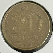 Moeda Brasil Moeda 20 Centavos 1954 - Alumínio-Bronze - KM# 562 - eb1018 comprar usado  Brasil 