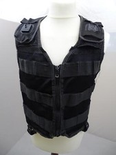 Tactical vest black for sale  SHEPTON MALLET