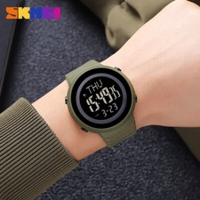 Relógio de pulso masculino esportivo digital 50m casual SKMEI 2152 à prova d'água data luz traseira comprar usado  Enviando para Brazil