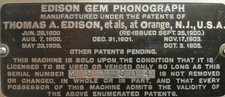 Seltenes edison gem gebraucht kaufen  Büdingen