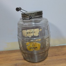Antique glass barrel for sale  West Jordan