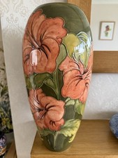 Large moorcroft olive for sale  SHEFFIELD