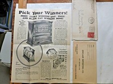1928 advertising flier. for sale  Falling Waters