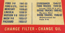 Cartridge oil filter for sale  Milford