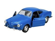 WELLY VW VOLKSWAGEN KARMANN GHIA COUPE BLAU 1:34 DIE CAST METAL NEU IM KASTEN comprar usado  Enviando para Brazil