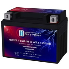Mighty max ytx4l for sale  USA