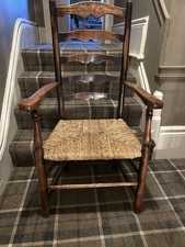Antique carver ladderback for sale  SHEFFIELD