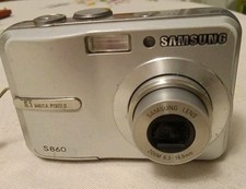 Câmera Digital Samsung S860 8.1MP Prata. Liga, mas nem todas as funções testadas comprar usado  Enviando para Brazil