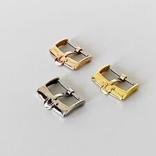Usado, Nova fivela de pulseira de relógio de aço inoxidável 14mm 16mm 18mm 20mm para Omega prata ouro comprar usado  Enviando para Brazil