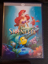 Dvd sirenetta disney usato  Vigarano Mainarda