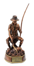 Resinfigur angler anglerpokal gebraucht kaufen  Frankfurt (Oder)