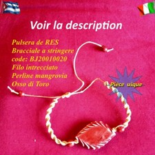 Bracelet perles mangrove usato  Catania