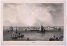 Large 1857 engraving for sale  Fernandina Beach