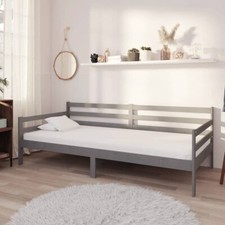 Tagesbett grau massivholz gebraucht kaufen  Leun