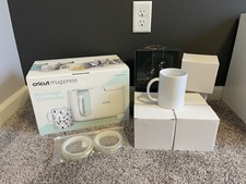 Prensa para canecas Cricut + 8 canecas de sublimação em branco e fita térmica comprar usado  Enviando para Brazil