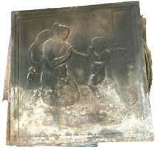Plaque cheminée fonte d'occasion  Templemars