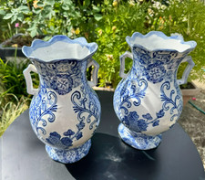 Pair porcelain vases for sale  DAGENHAM