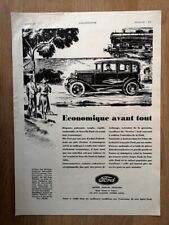 Publicité 1930 ford d'occasion  Bordeaux-