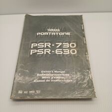 Manual do proprietário para um teclado de instruções Yamaha Portatone PSR-730 e PSR-630 comprar usado  Enviando para Brazil