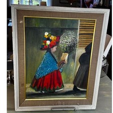 Stunning vintage oil for sale  Clementon