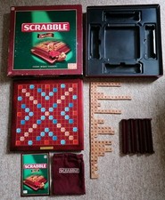 Mattel scrabble deluxe for sale  LONDON