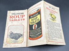 Raros 1926 DR. HESS Roup comprimidos para galinhas Flyer Anúncio puro! B1. comprar usado  Enviando para Brazil