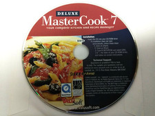 Używany, MasterCook Deluxe 7 BY THQ Valusoft CD-ROM oprogramowanie do gotowania 5000 przepisów na sprzedaż  Wysyłka do Poland