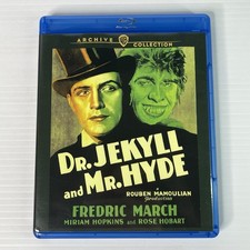 Dr. Jekyll and Mr. Hyde (1932) Blu Ray Região B Warner Bros Archive Collection comprar usado  Enviando para Brazil