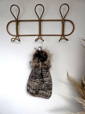 Kuschelige strickmütze kunstf gebraucht kaufen  Simbach a.Inn