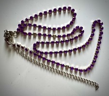 Ladies purple diamante for sale  UK